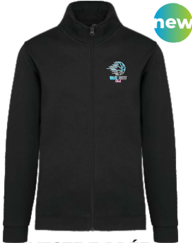 VESTE ZIPPEE SANS CAPUCHE